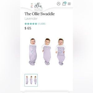 Lavender Ollie Swaddle